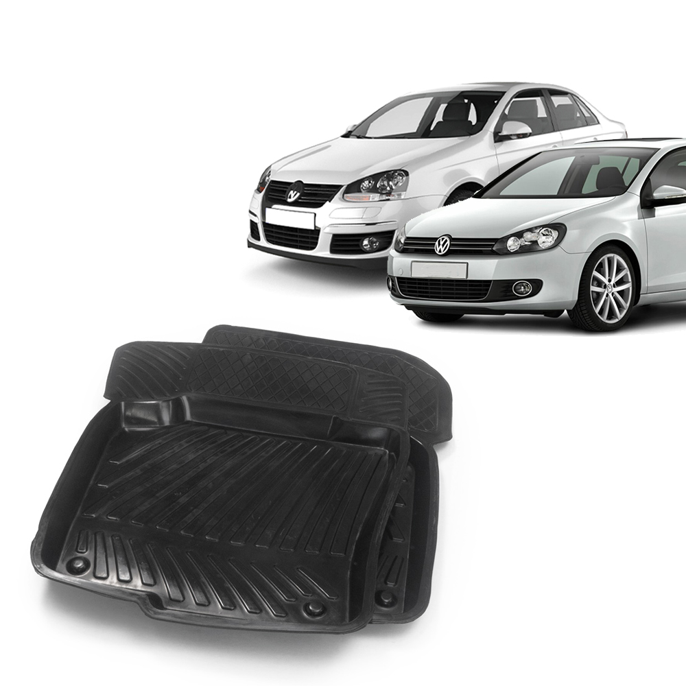 Коврики салона (передние) для а/м VW Golf, SKODA Yeti