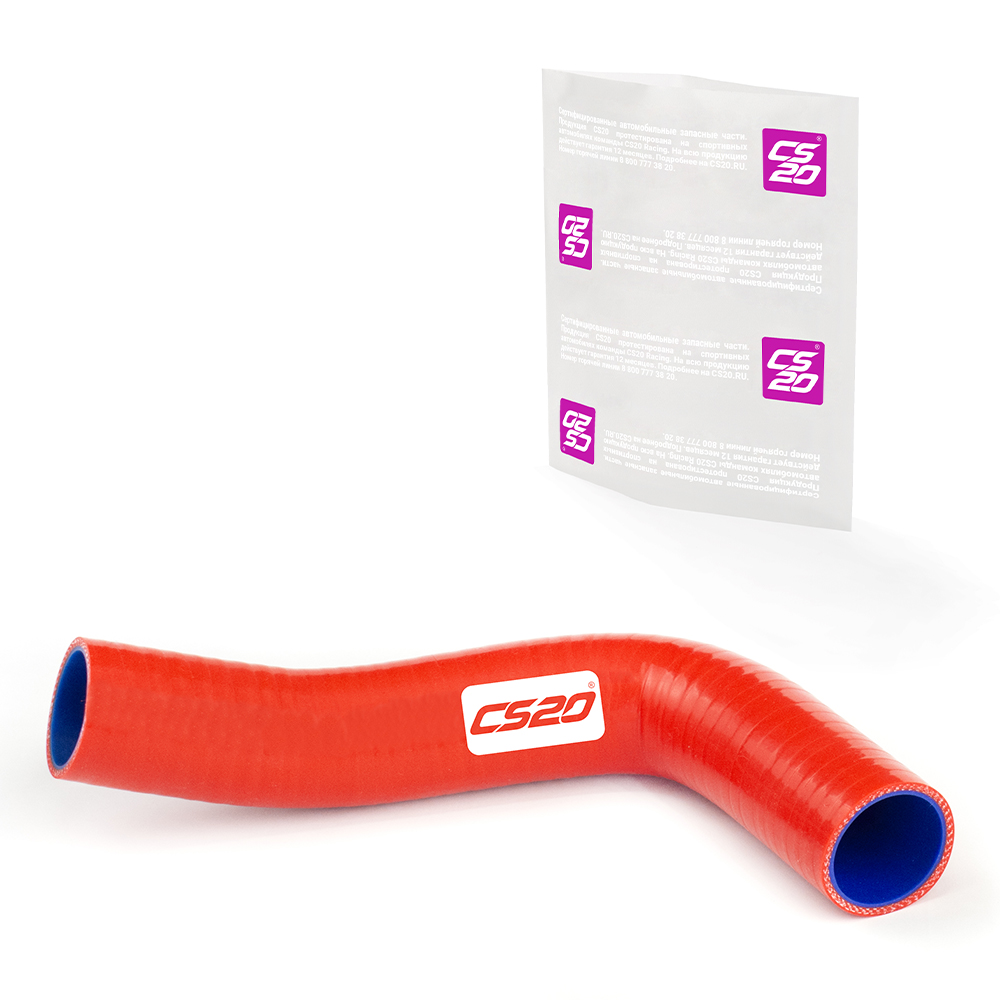 Патрубок для а/м ВАЗ-1118 горловины б/бака, силикон