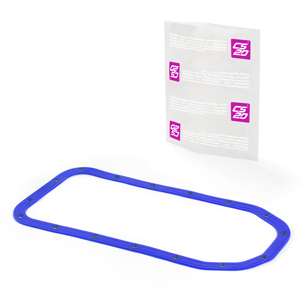 Прокладка для а/м ВАЗ-2190 поддона (алюмин.) с шайбами, силикон