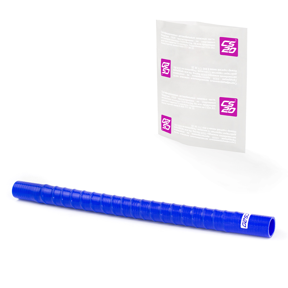 Патрубок гофрированный D35/L600, силикон