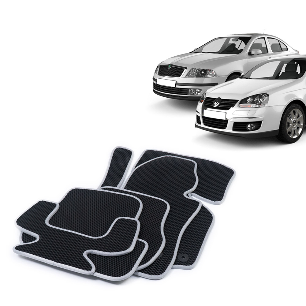 EVA коврики салона для а/м VW Jetta 5 / SKODA Octavia 2