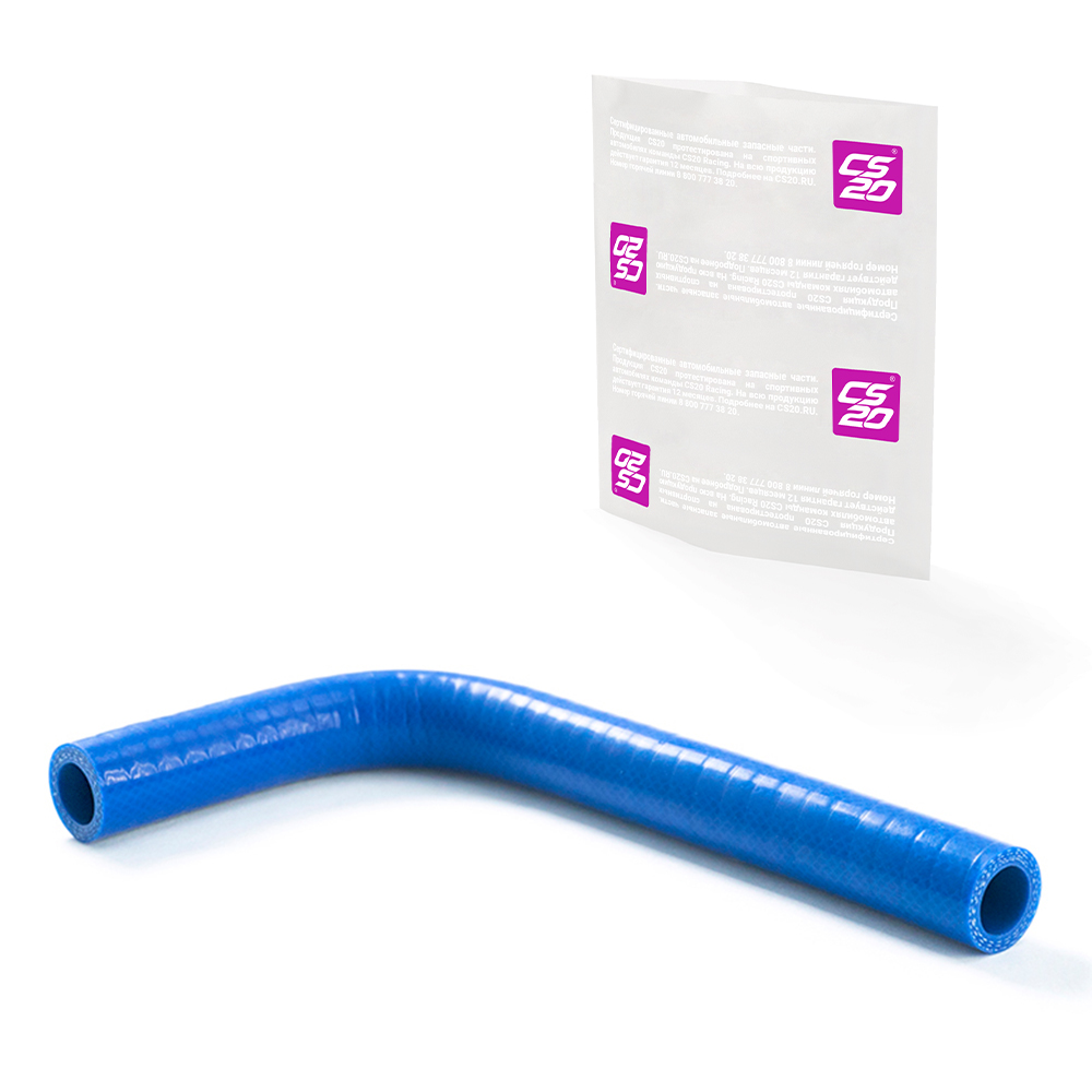 Патрубок для а/м ГАЗ-3302 ЗМЗ-402 №1 печки, силикон