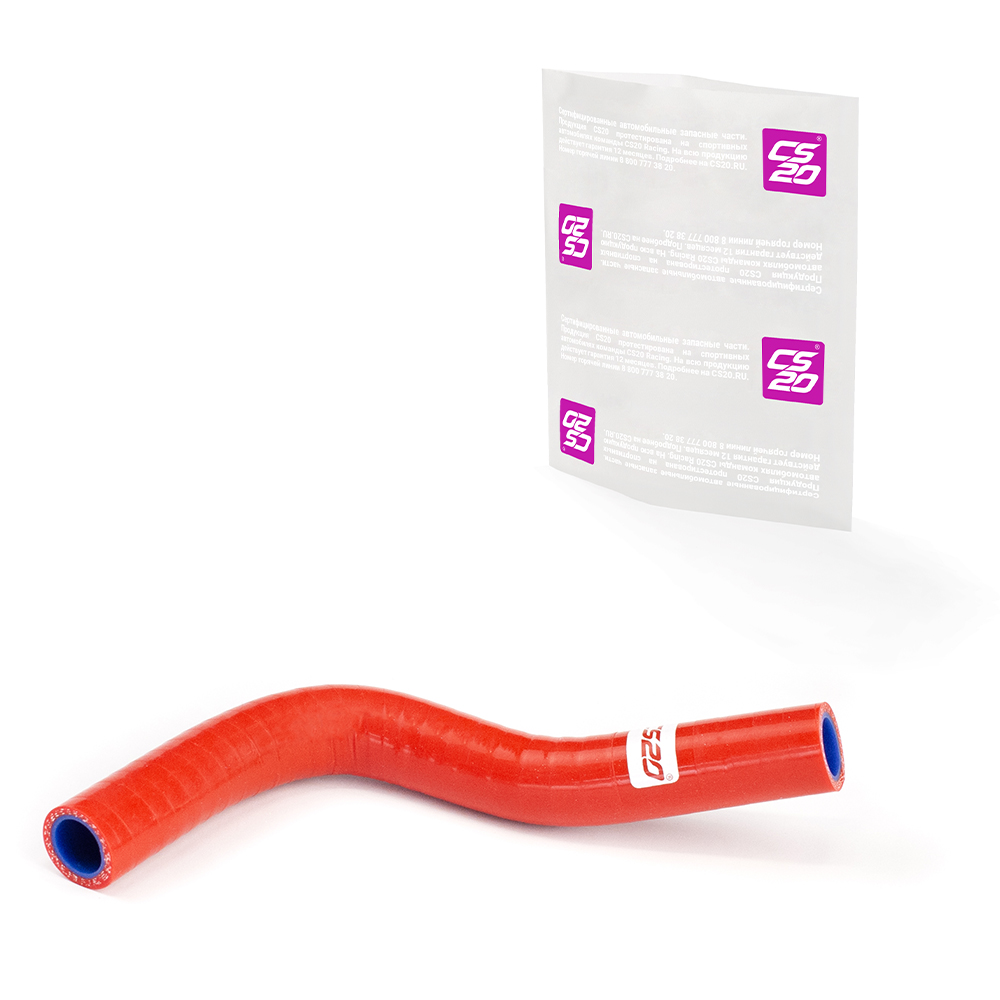 Патрубок для а/м ВАЗ-2111 8V вентиляции картера верхний, силикон