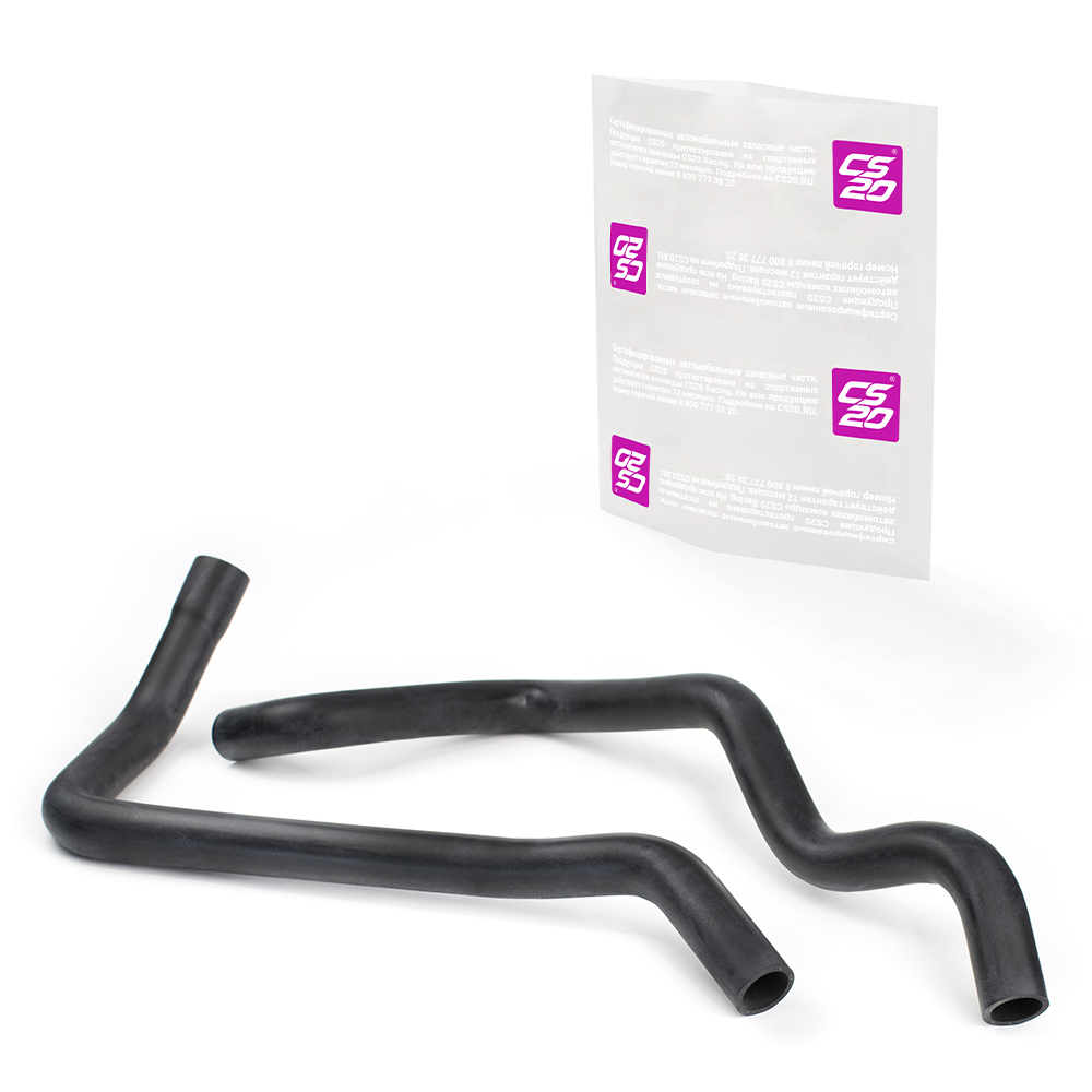 Патрубки для а/м ВАЗ-2190 радиатора АКПП 2шт., EPDM