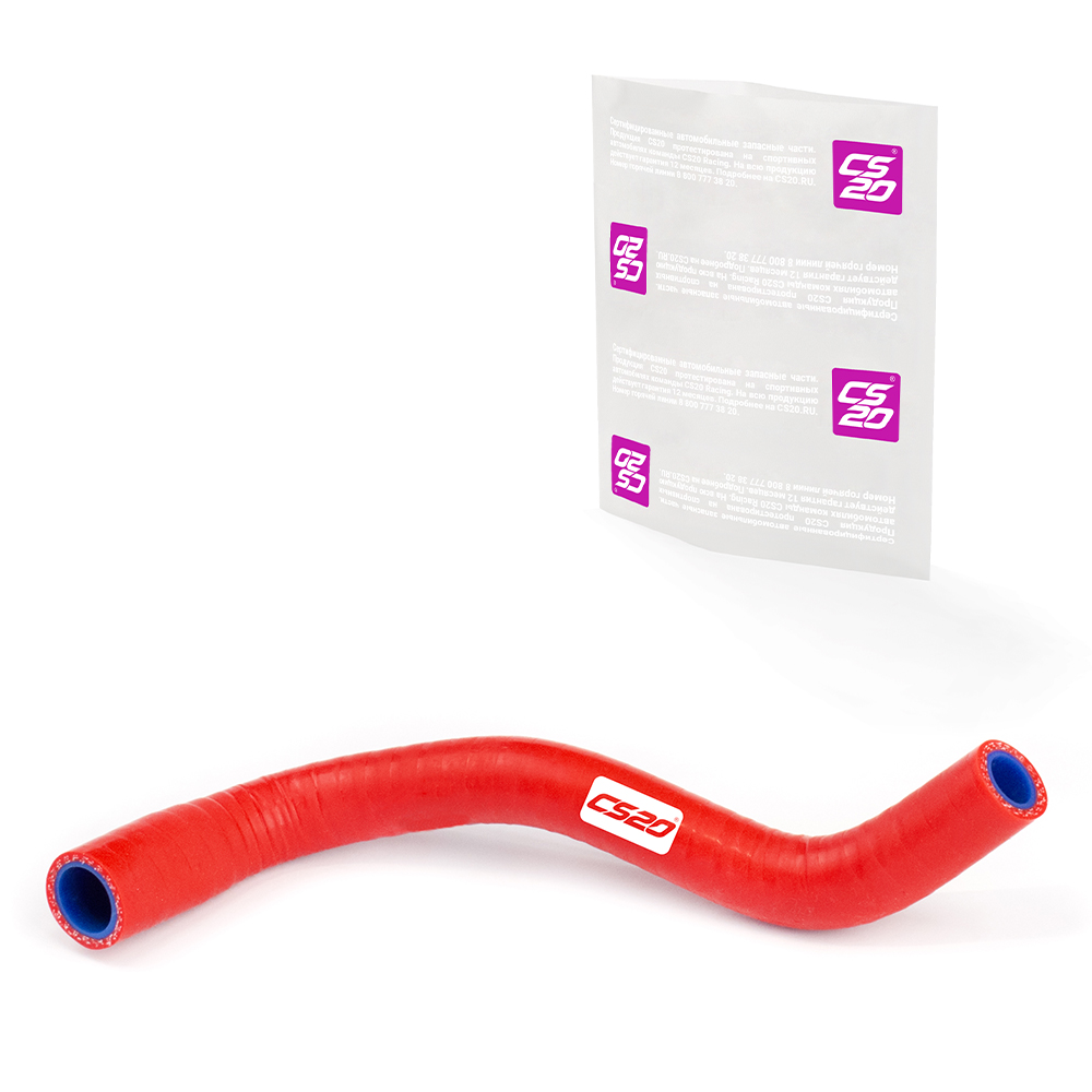 Патрубок для а/м ВАЗ-21214 бачка расширительного, силикон