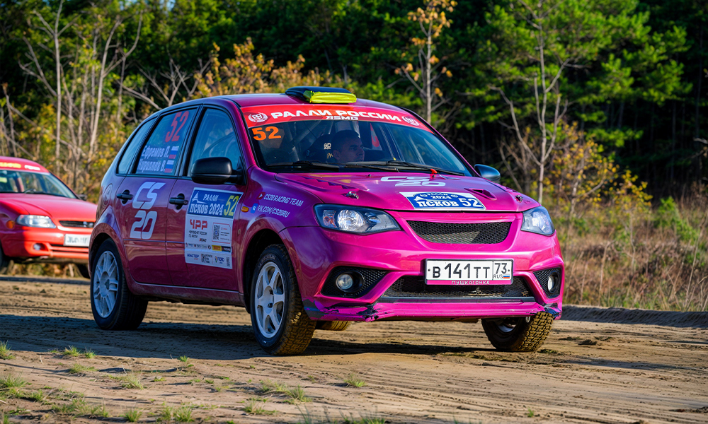 Первый выезд LADA Kalina после ремонта. Приняли участие на ралли “Петровская верста 2024”