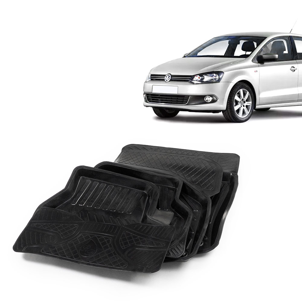 Коврики салона для а/м VOLKSWAGEN Polo 5 (6R,6C), 2009-20