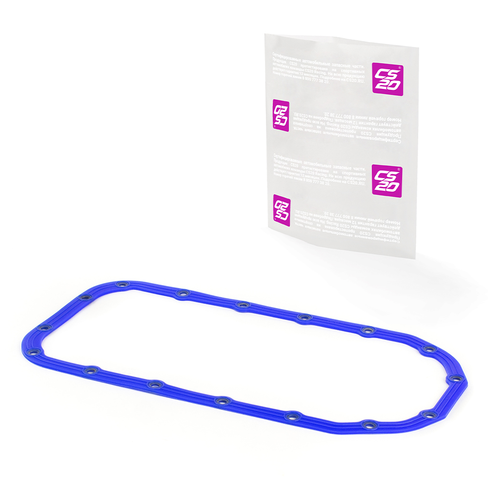 Прокладка для а/м ВАЗ-2190 поддона (алюмин.) с шайбами, силикон