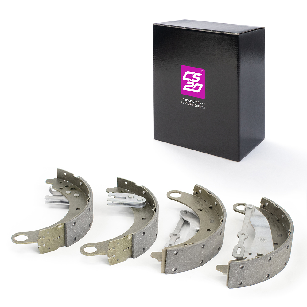 Колодки тормозные для а/м УАЗ-3163 задние с маят.клёпан, с 2014