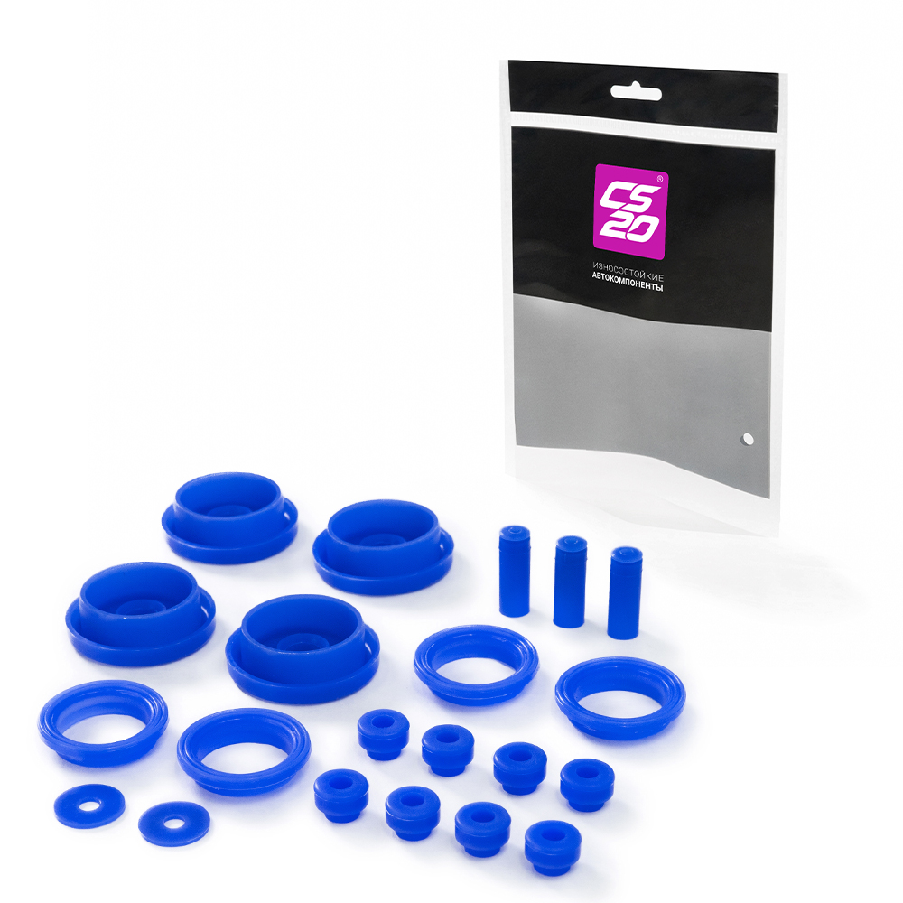 Прокладка для ЗМЗ-406 уплотнитель свечных колодцев, силикон