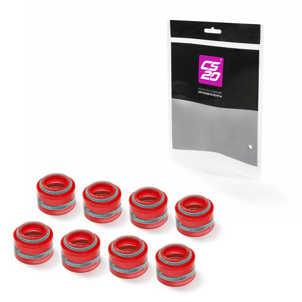 Комплект маслосъемных колпачков для а\м КАМАЗ