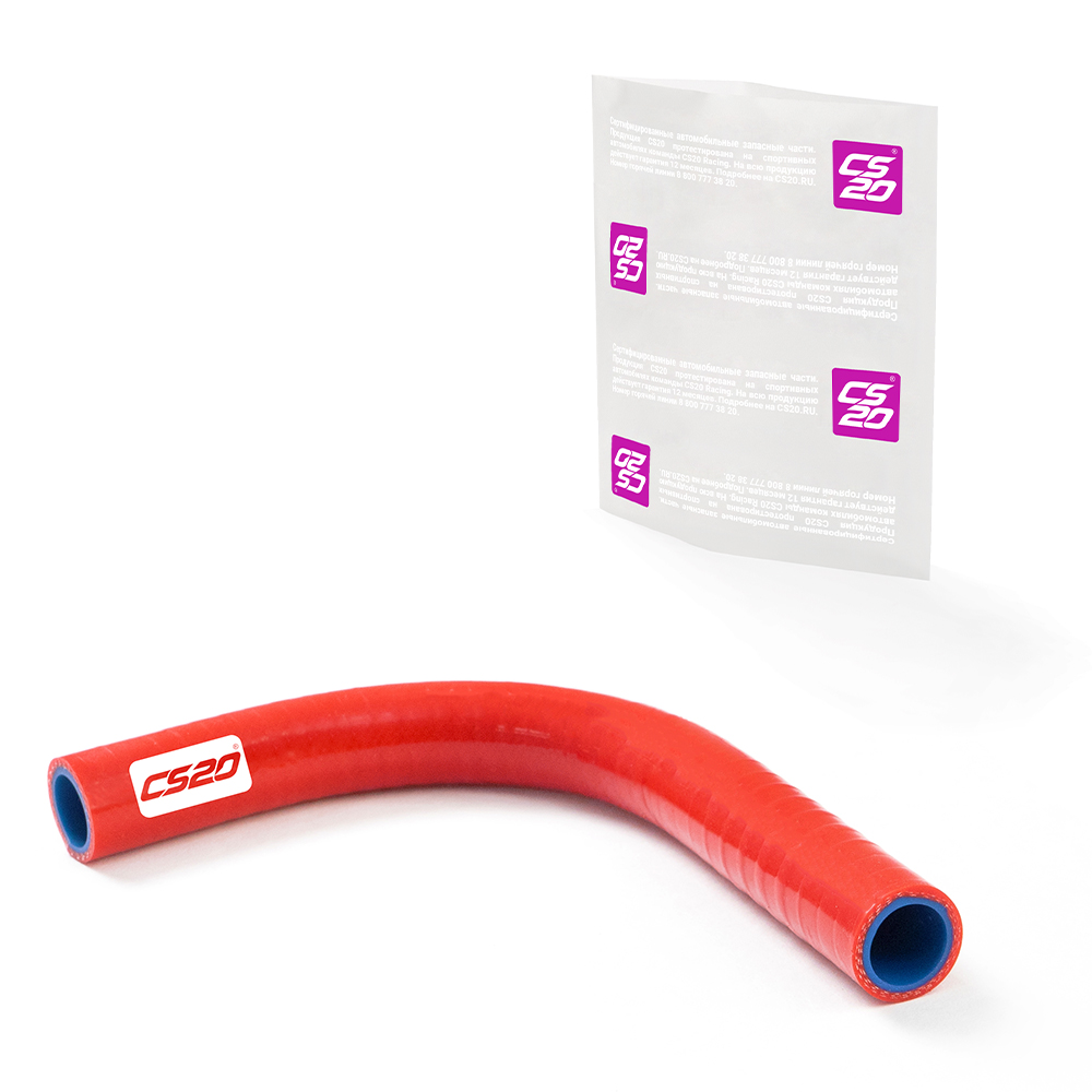 Патрубок для а/м ВАЗ-2108 бачка расширительного, силикон