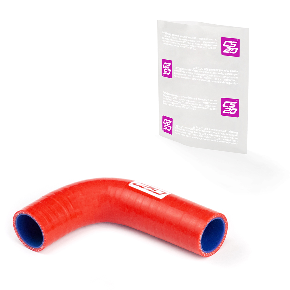 Патрубок для а/м ВАЗ 2114-15 термостат/помпа, силикон