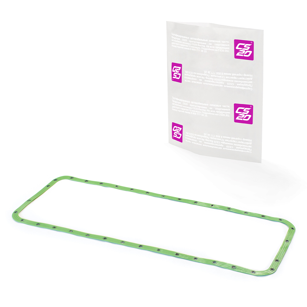 Прокладка для ЯМЗ-238 поддона с шайбами, силикон