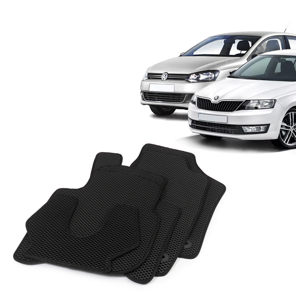 EVA коврики салона для а/м SKODA Rapid 1 (NH3), 2012-17
