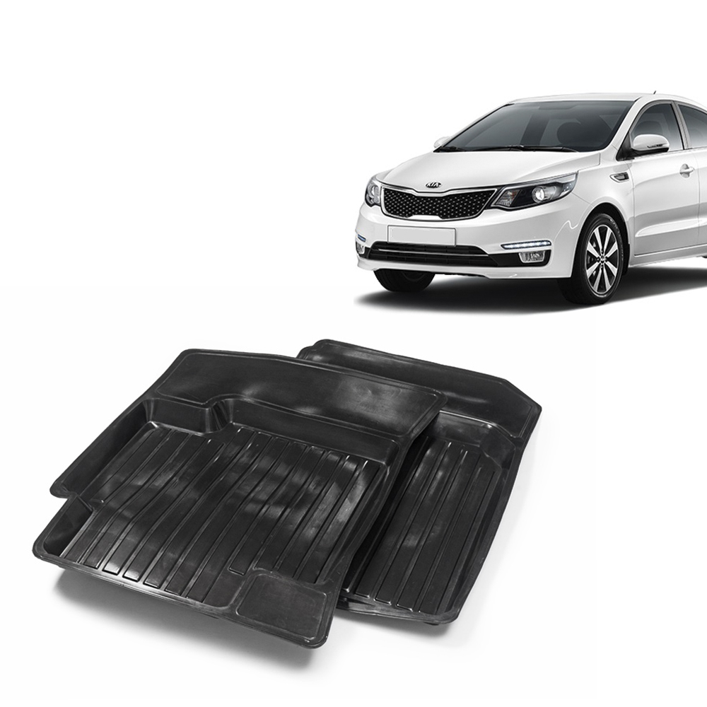 Коврики салона (передние) для а/м Kia Rio 3, 2011-15